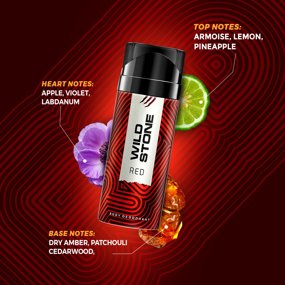 Wild stone Men Bronze Gas-Free Body Perfume - 120ml